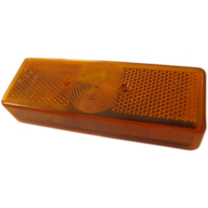 Breedteverlichting oranje.