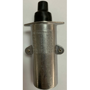 Stekker 7-polig 24-Volt metaal.