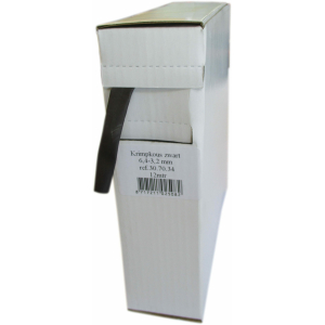 Krimpkous 6,4-3,2 mm. rol 12 meter.